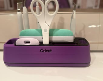 3D Printed Desk Organizer | Cricut Desk Organizer | Pen Organizer | Storage Organizer