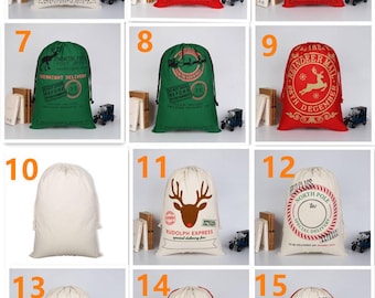 Santa Sacks: Blank