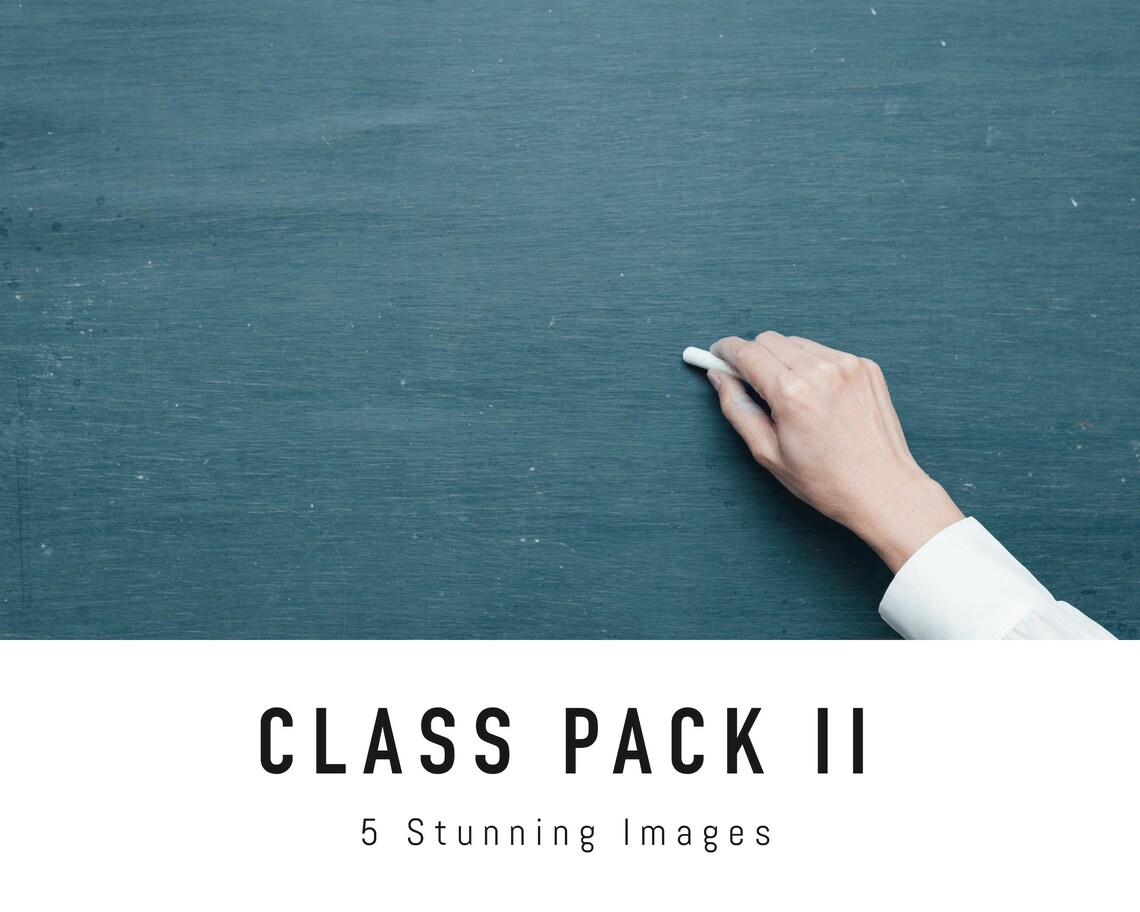 Class Zoom Background Pack II 5 Classroom Virtual Background Images for