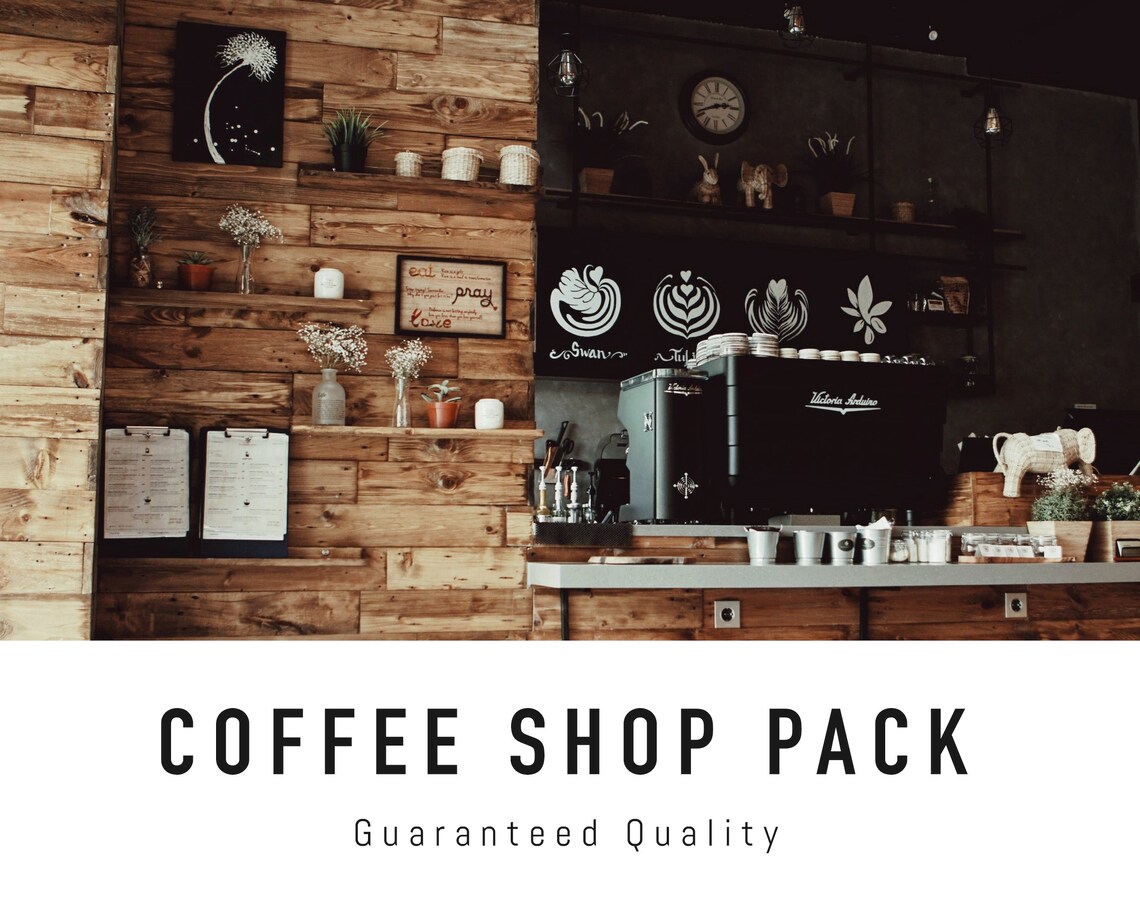 Coffee Shop Zoom Background