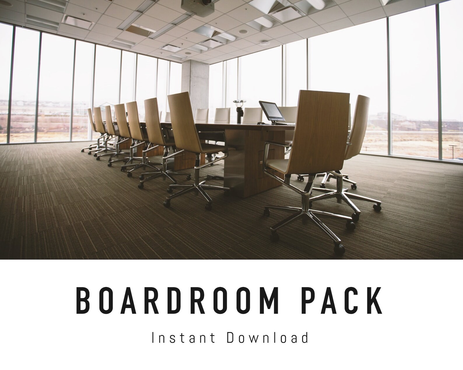 Boardroom Zoom Background Pack 5 Boardroom Virtual Etsy Canada