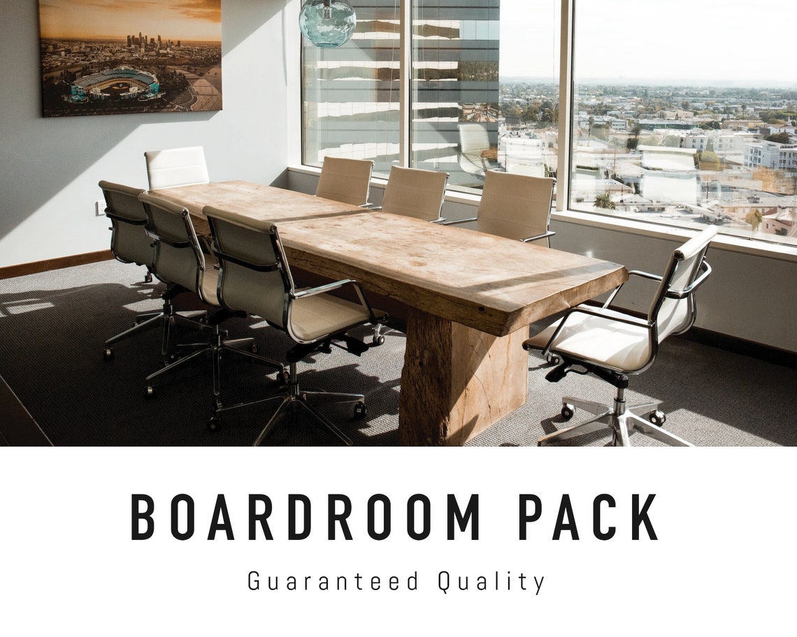 Boardroom Zoom Background Pack 5 Boardroom Virtual Etsy Canada