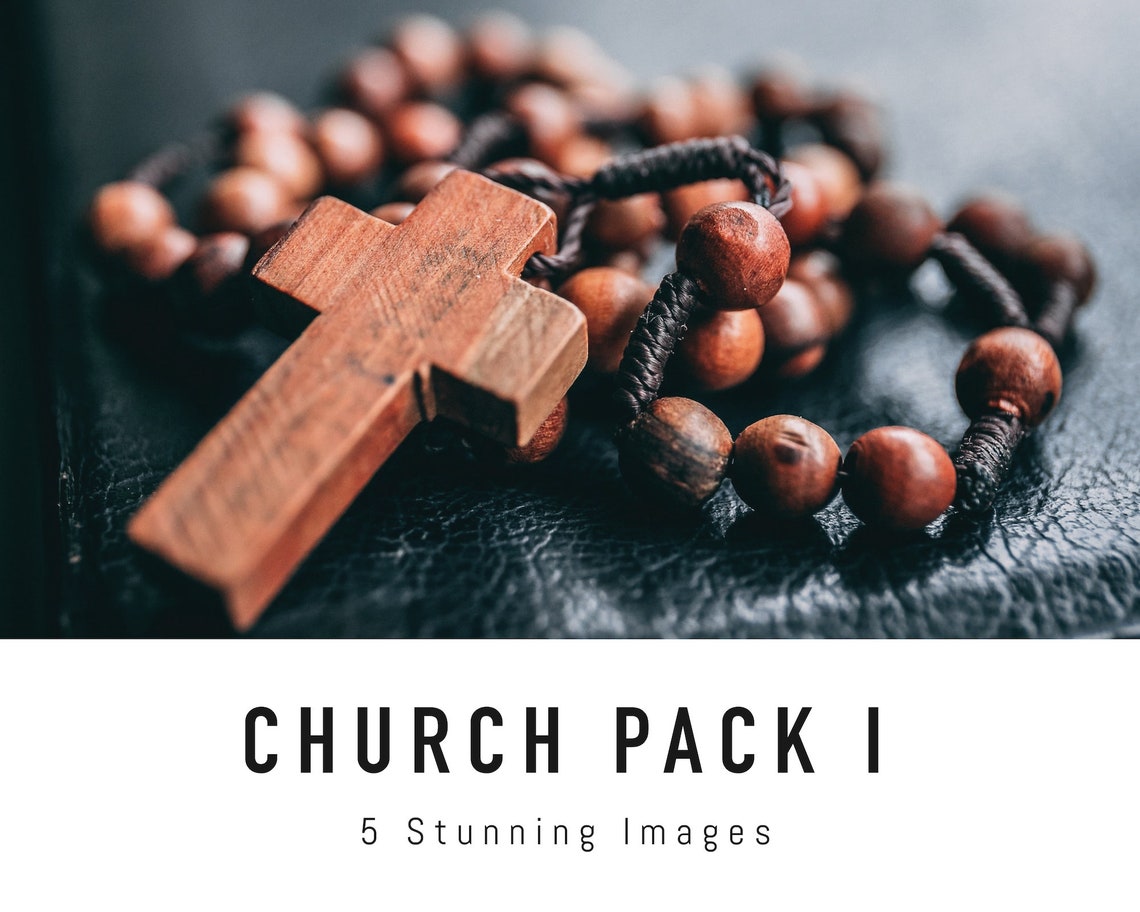 Church Zoom Background Pack I 5 Christian Virtual Background Images for