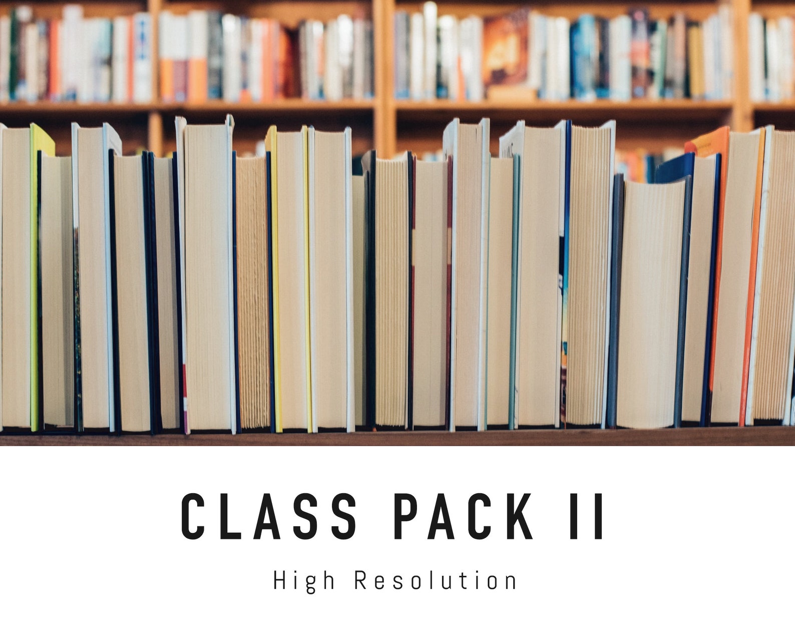 Class Zoom Background Pack II 5 Classroom Virtual Background Images for