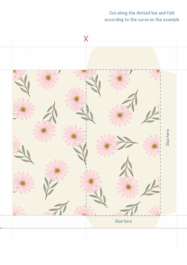 Printable Envelope Patterns - Standing Design - Easy DIY Craft Kit ...