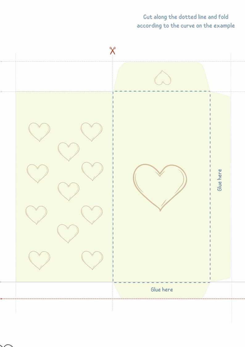 Printable Envelope Patterns - Standing Design - Easy DIY Craft Kit ...