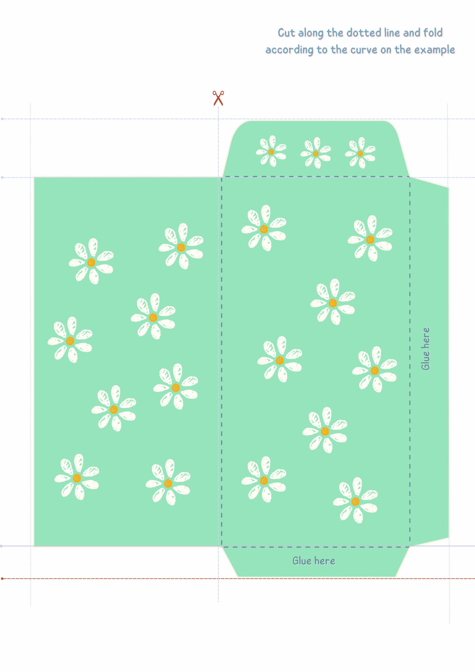 Printable Envelope Patterns - Standing Design - Easy DIY Craft Kit ...