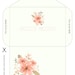 DIY Envelope Kit - Printable Template With Floral Patterns - Easy Cut ...