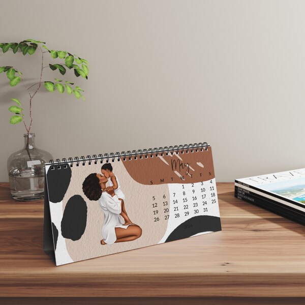 Black Girl Desk Calendars Etsy