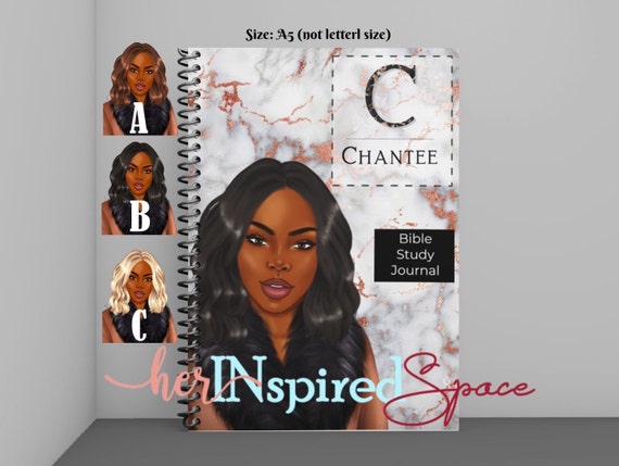 Bible Study Book, Bible Study, Prayer Journal, Boss Lady Journal, Church Notes, Bible Notebook, Woman Bible Study, herinspiredspace