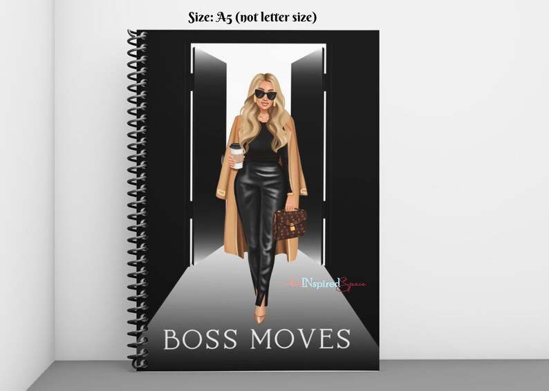 Daily Routine, Boss Moves, Boss Notepad, Daily Notebook, Boss Journal