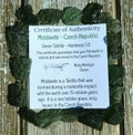 Authentic Rough Moldavite Crystal: Transformation Stone (Up to 8g)