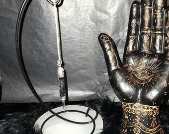 Metal Pendulum Stand: Divination Tool Display (9 Inch)