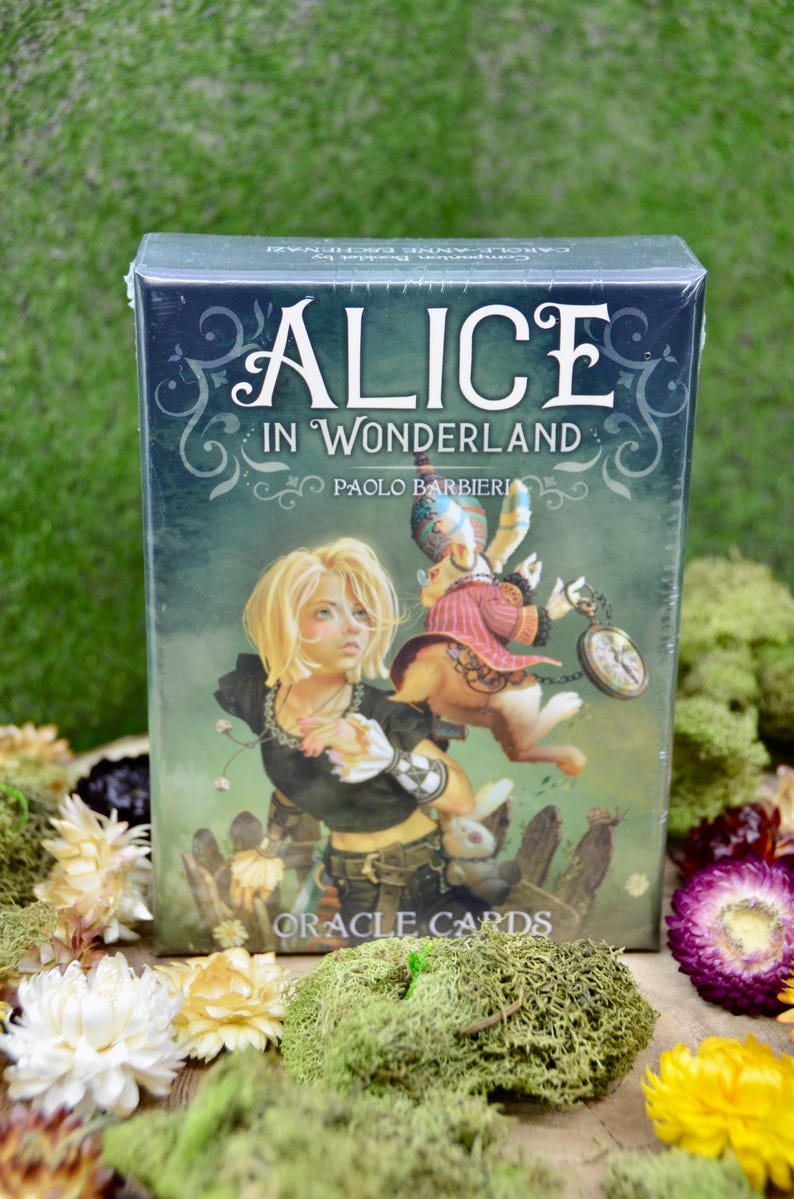 Wonderland Rune Oracle Alice in Wonderland Oracle Card Bundle - Etsy