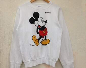 White mickey mouse jumper Clearance