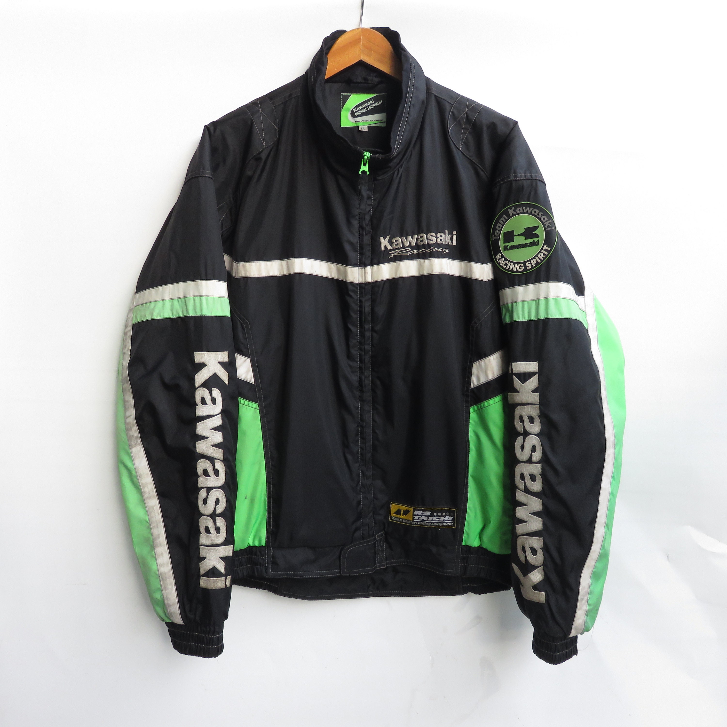 Kawasaki Motorcycle Biker Super Bike Suit GP Racing Jacket