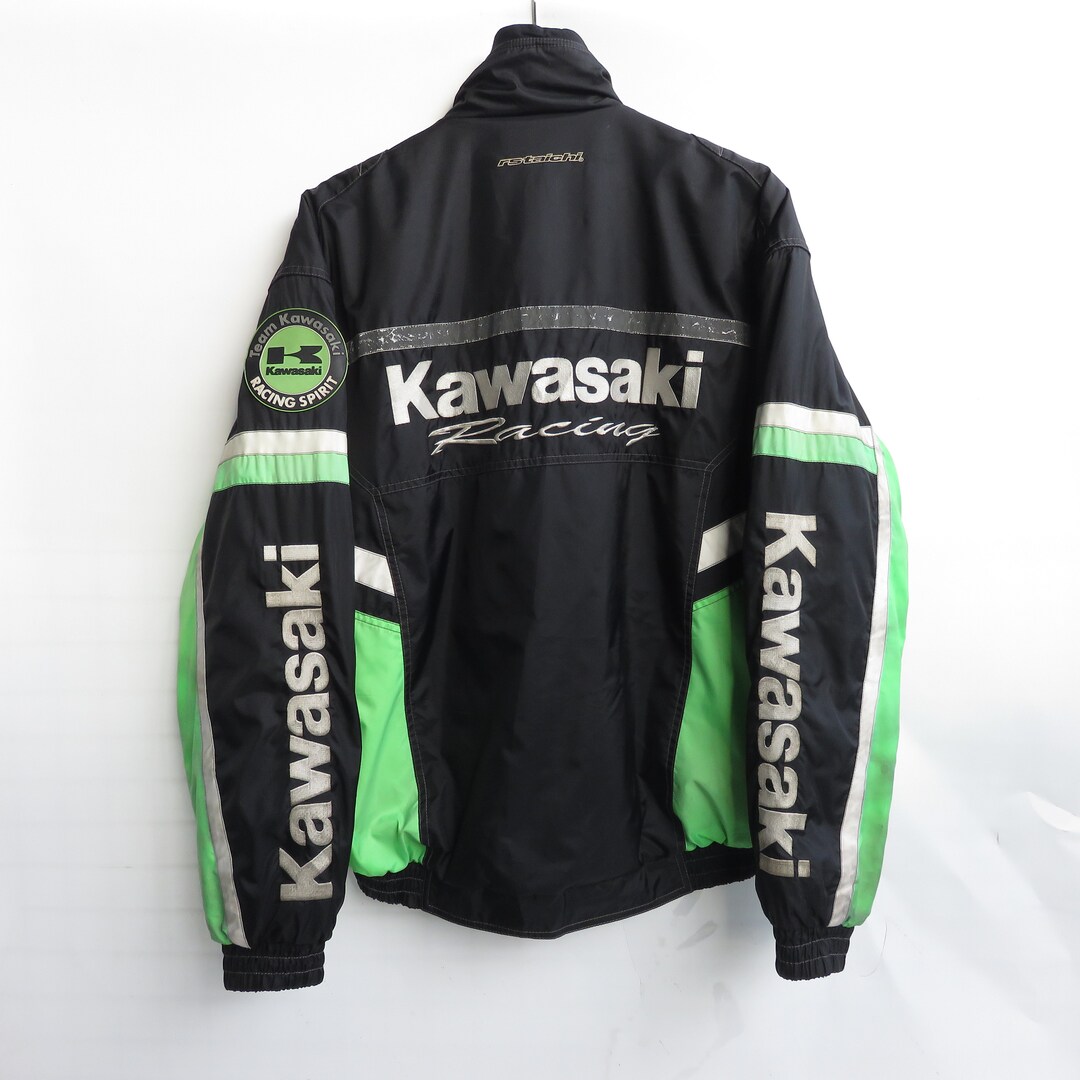 Kawasaki Motorcycle Biker Super Bike Suit GP Racing Jacket - Etsy