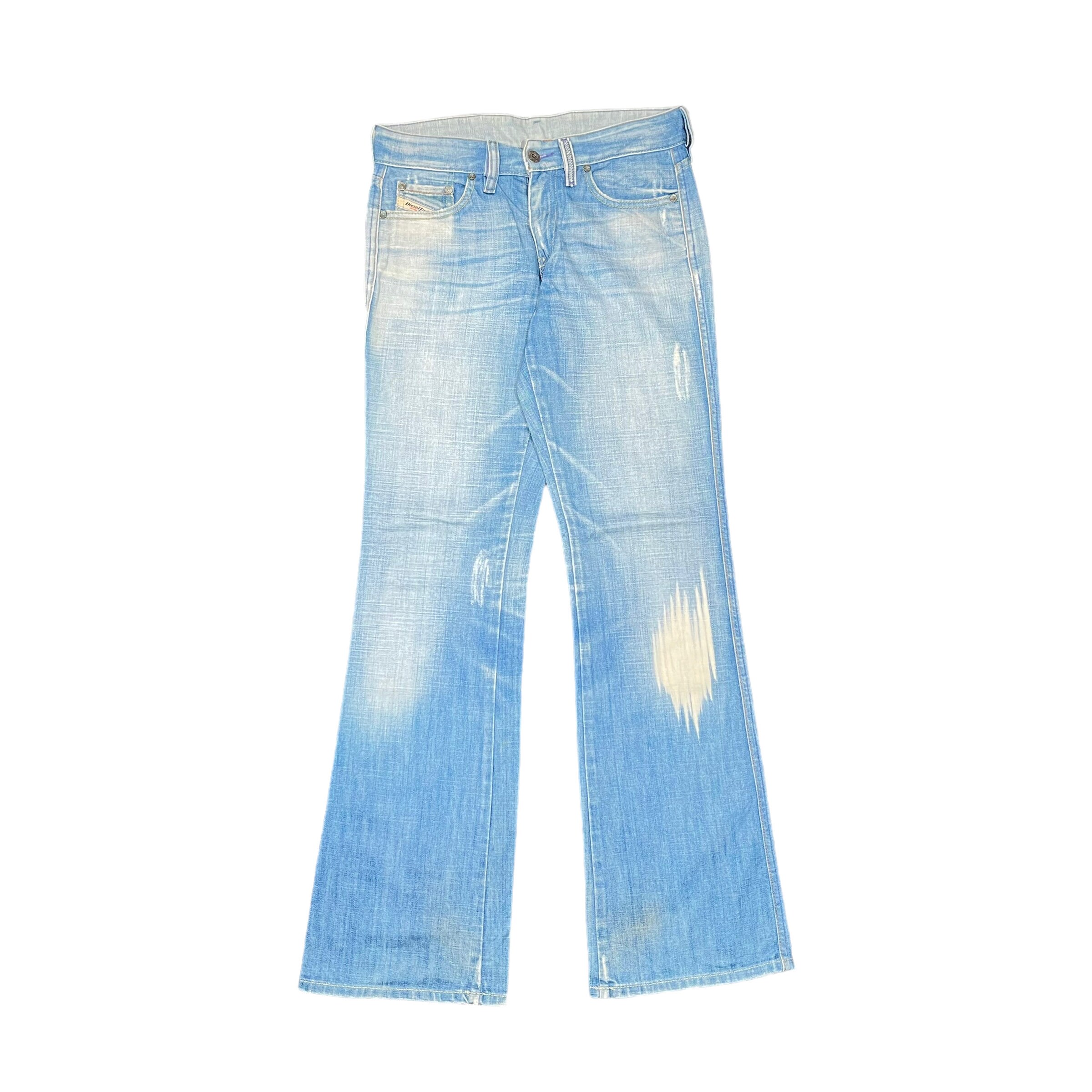 Diesel Flare Bootcut Vintage 2000s Washed Made in Italy Grunge 