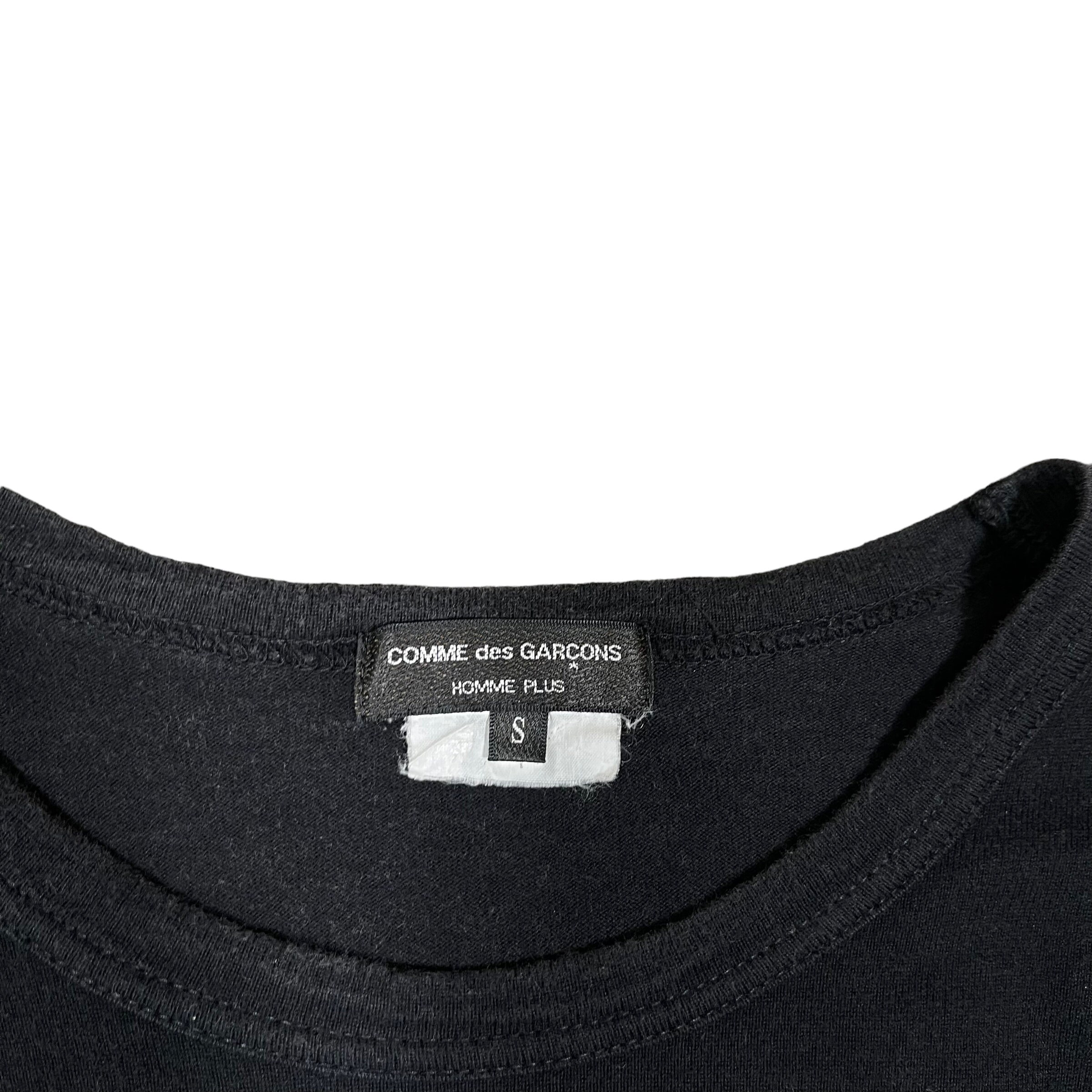 トップス 97ss COMME des GARCONS HOMME PLUS punk Comme des Garçons Homme Plus Shirt White / Black / Pink