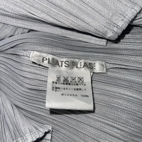 Pleats Please Issey Miyake Vintage 1990s Collared… - image 7