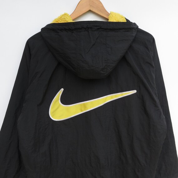 Vintage Nike Big Swoosh Center Embroidered Long B… - image 2