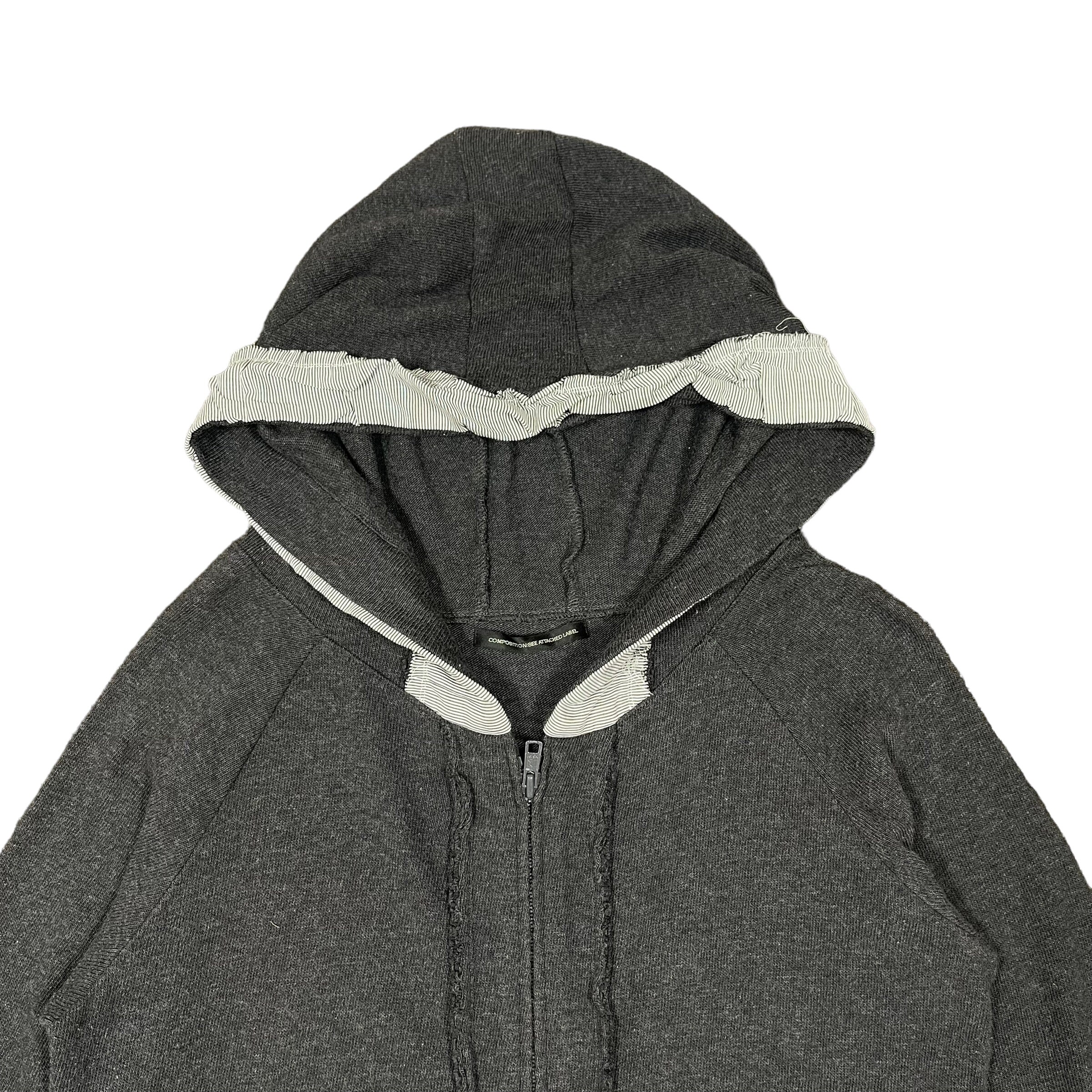 Yohji Yamamoto Y's Zipper Vintage 1990s Cotton Hoodie Japanese