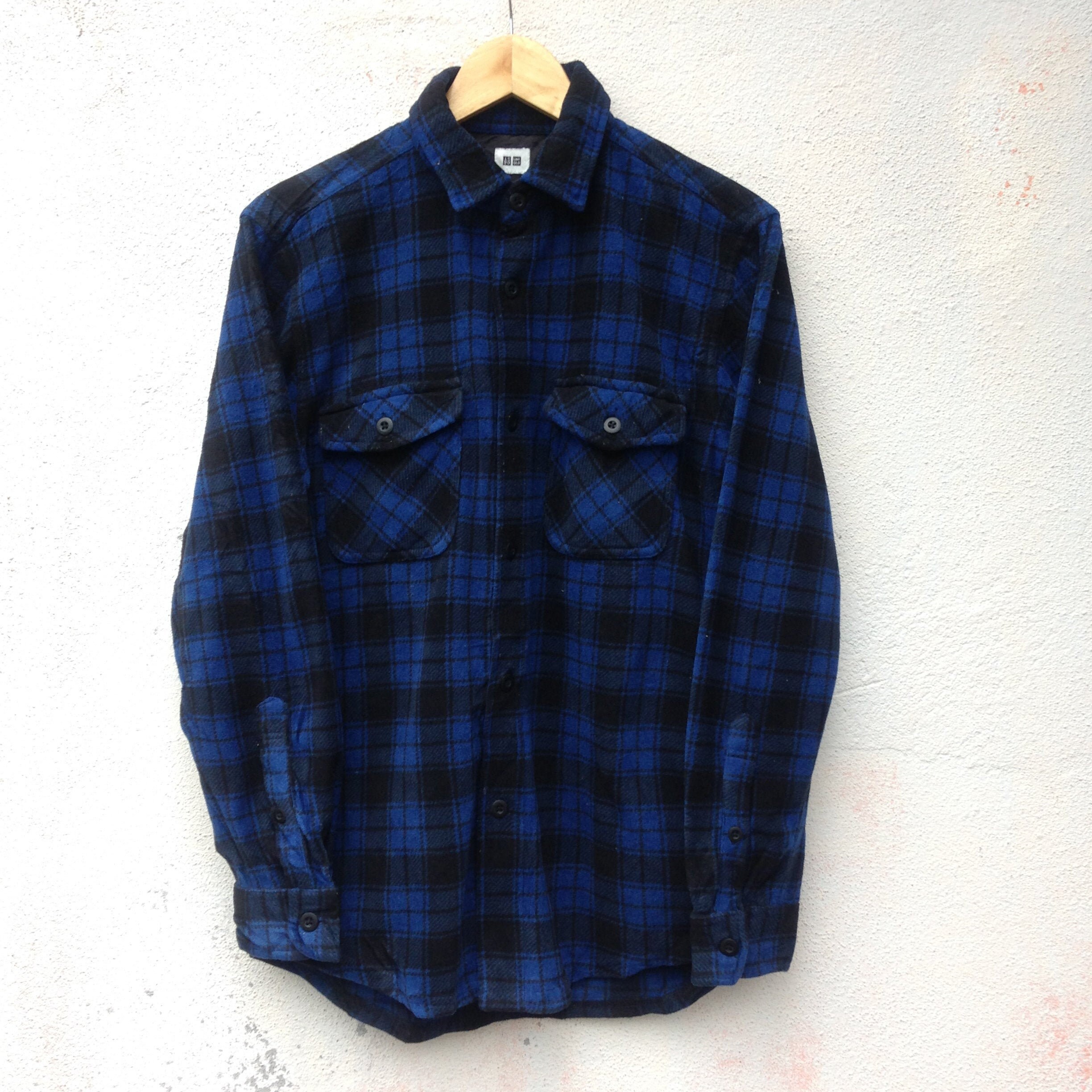 Vintage Flannel Shirt Uniqlo Travis 