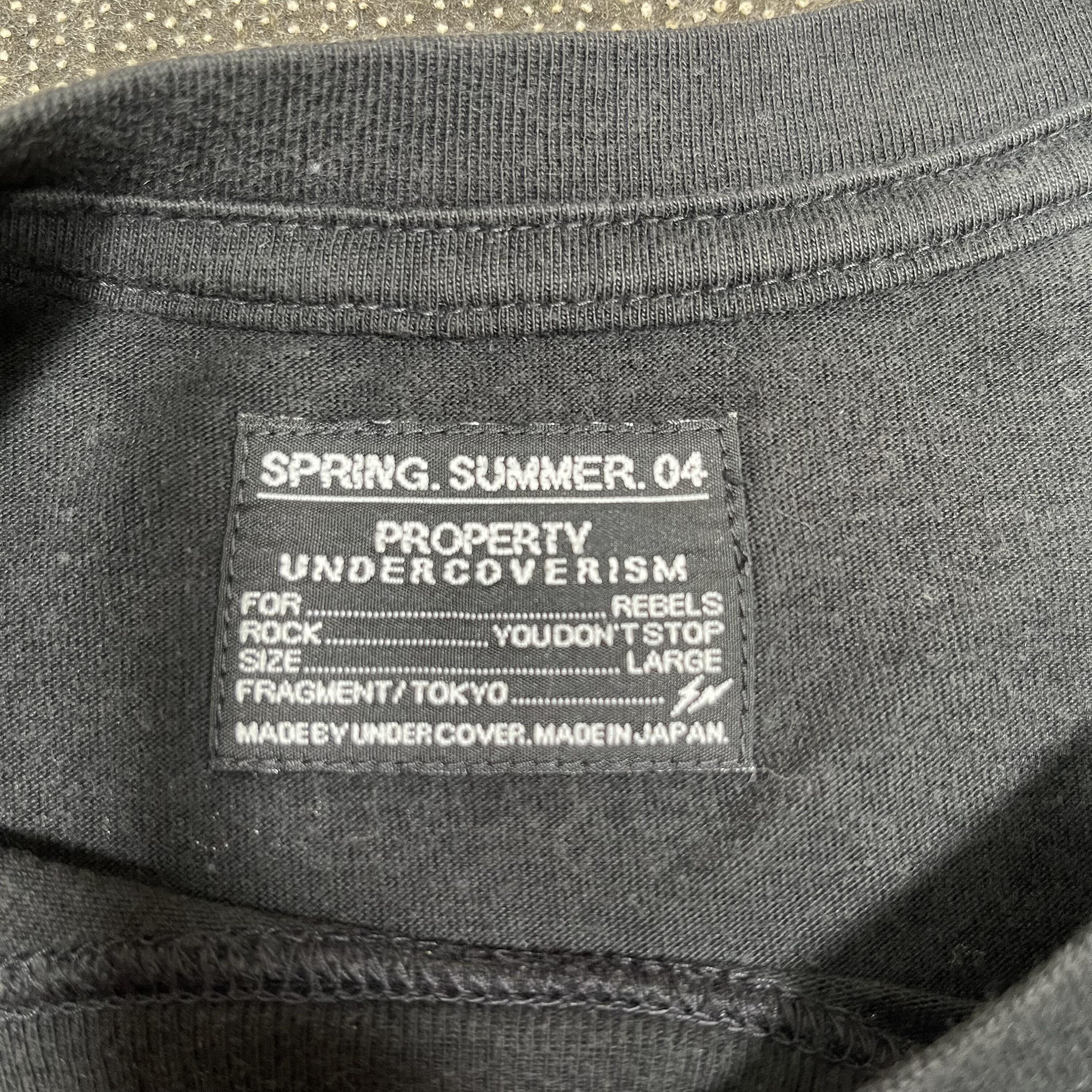 Undercover Undercoverism Rebels Fragment Jun Takahashi Horoshi  