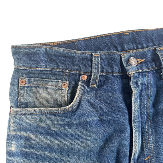 Vintage 90s Levi’s 510 Washed Denim Made In USA J… - image 6