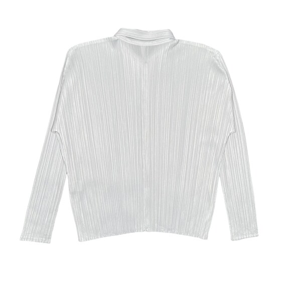 Pleats Please Issey Miyake Vintage 1990s Collared Archive Japanese 