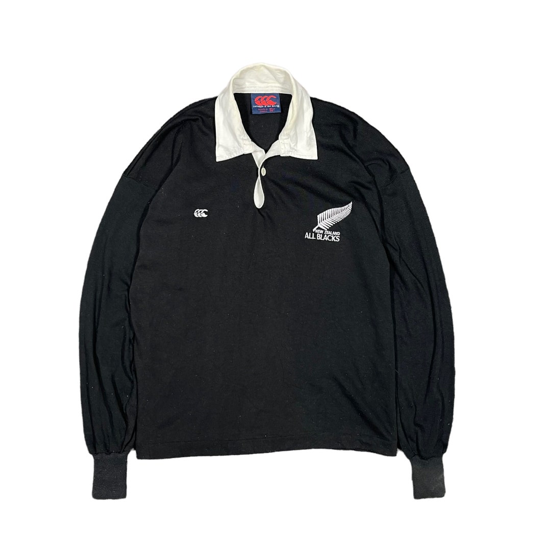 All Black Rugby New Zealand Canterbury Rugby World Cup RWC Haka Vintage