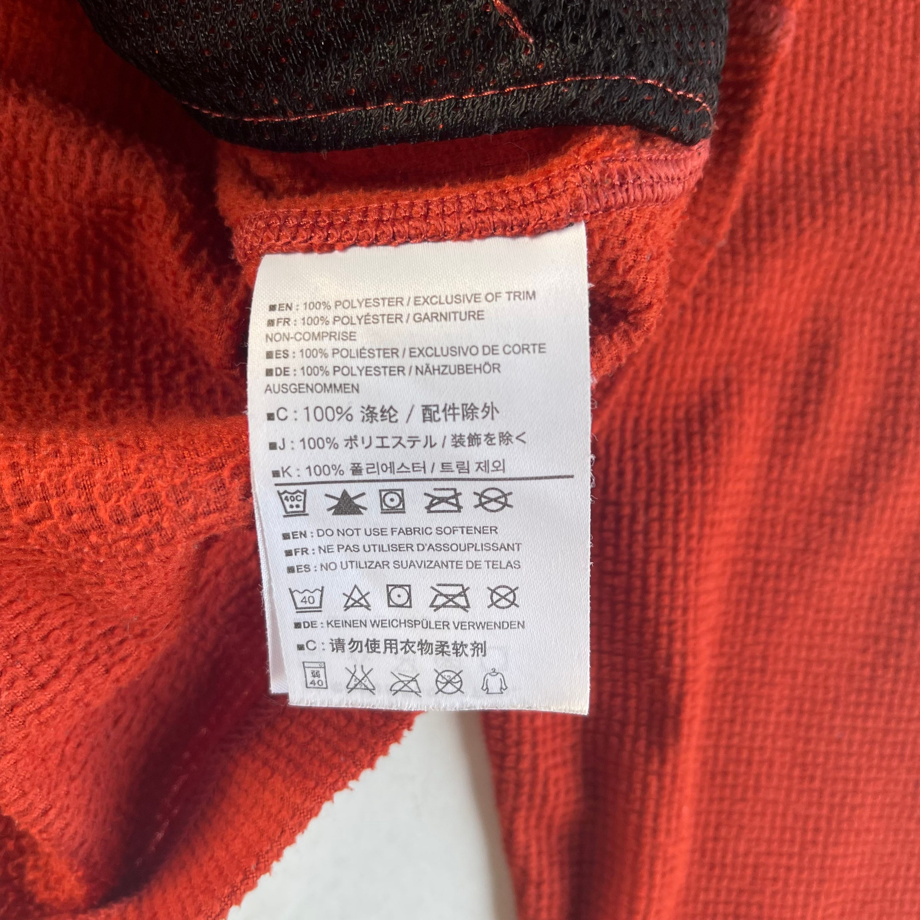 Arcteryx Techwear Fleece Sweater Full Zipper Orange Jacket - Etsy