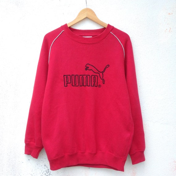 puma red pullover