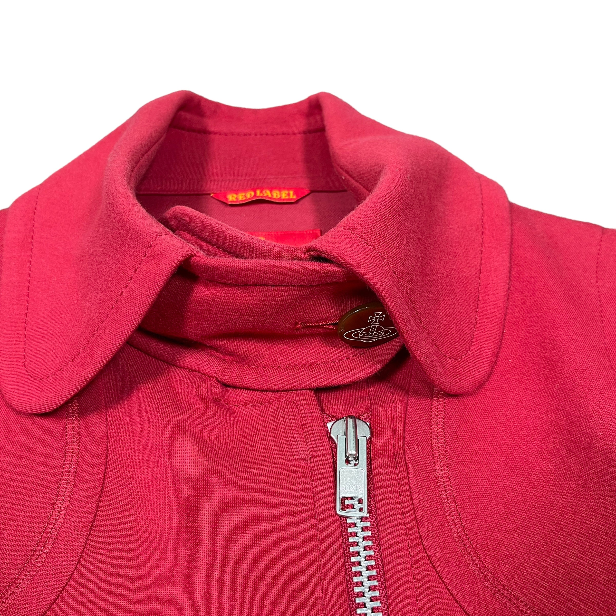 Vivienne Westwood Orb Red Label Zipper Luxury Designer Cotton