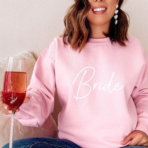 Bride - Sweatshirt or Hoodie I Wedding Gift, Engagement Gift, Wedding, Bride, Honeymoon, Future Mrs, Future Wife, Future Mrs