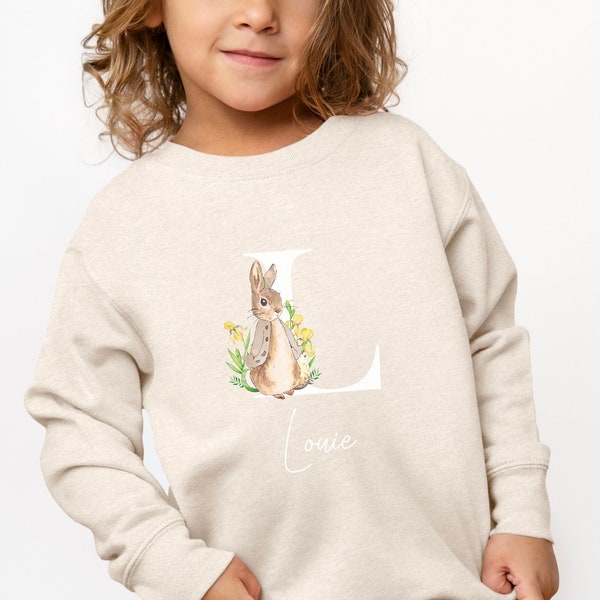 Baby/Toddler Personalised Easter Sweatshirt I Baby's first Easter, Outfit, Easter Gift, Baby Shower Gift, Easter Sweater, Easter Jumper