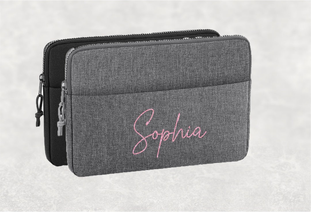 Personalised Laptop Bag I University Gift, Laptop Case, Initial Tablet