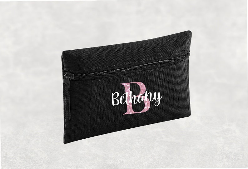 Personalised Pencil Case, Custom Name Pencil Pouch, Pencil Case for kids, Back to School Case Accessory, Gift for Kids, School Bag Accessory image 2