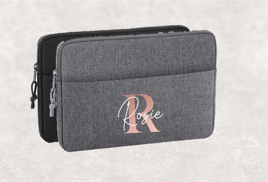 Personalised Laptop Case I University Gift, Laptop Case ,initial Tablet