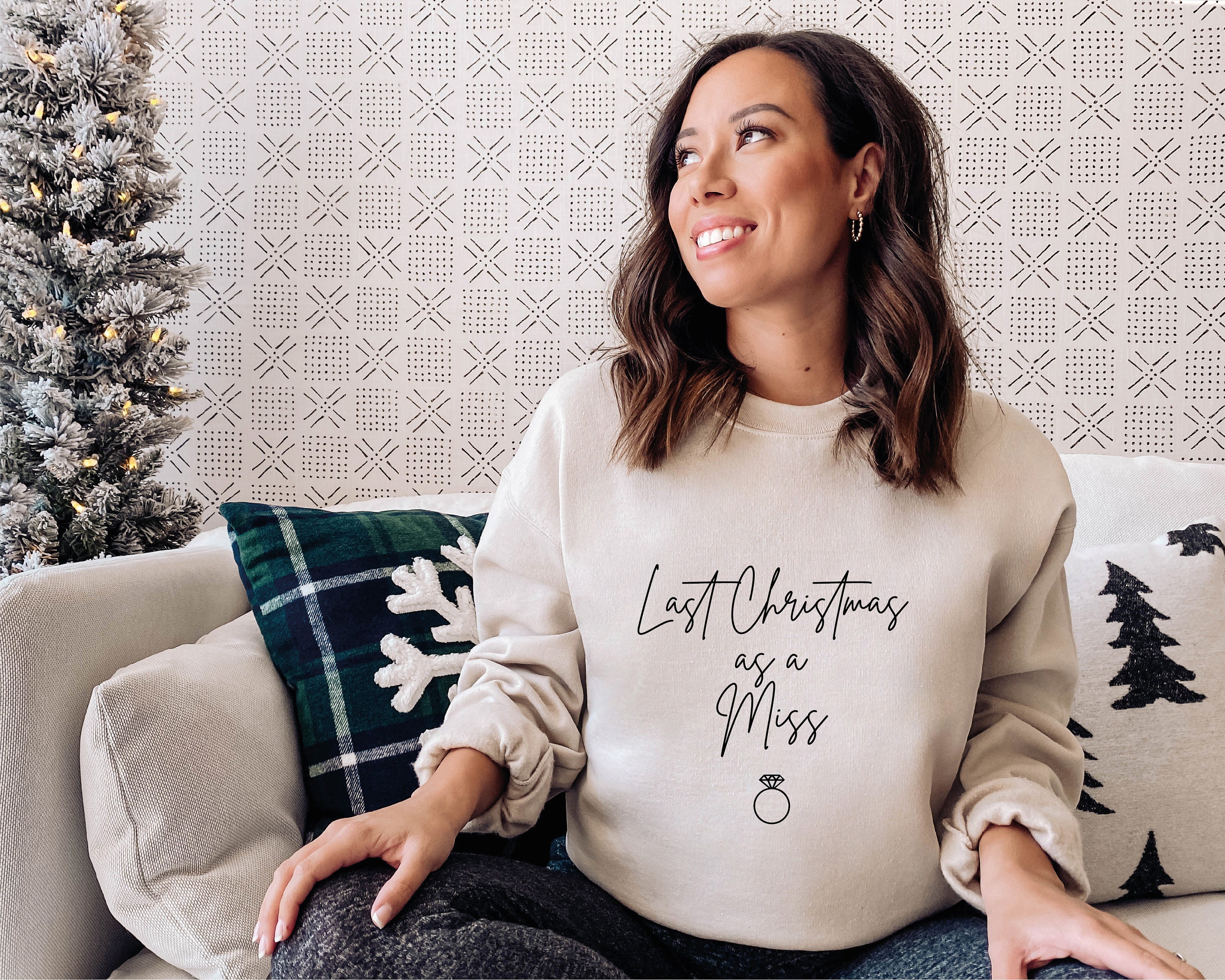 Last Christmas as a Miss Sweatshirt or Hoodie I Birthday Gift, Christmas  Gift, Gifts for Her, Engagement Gift - Etsy