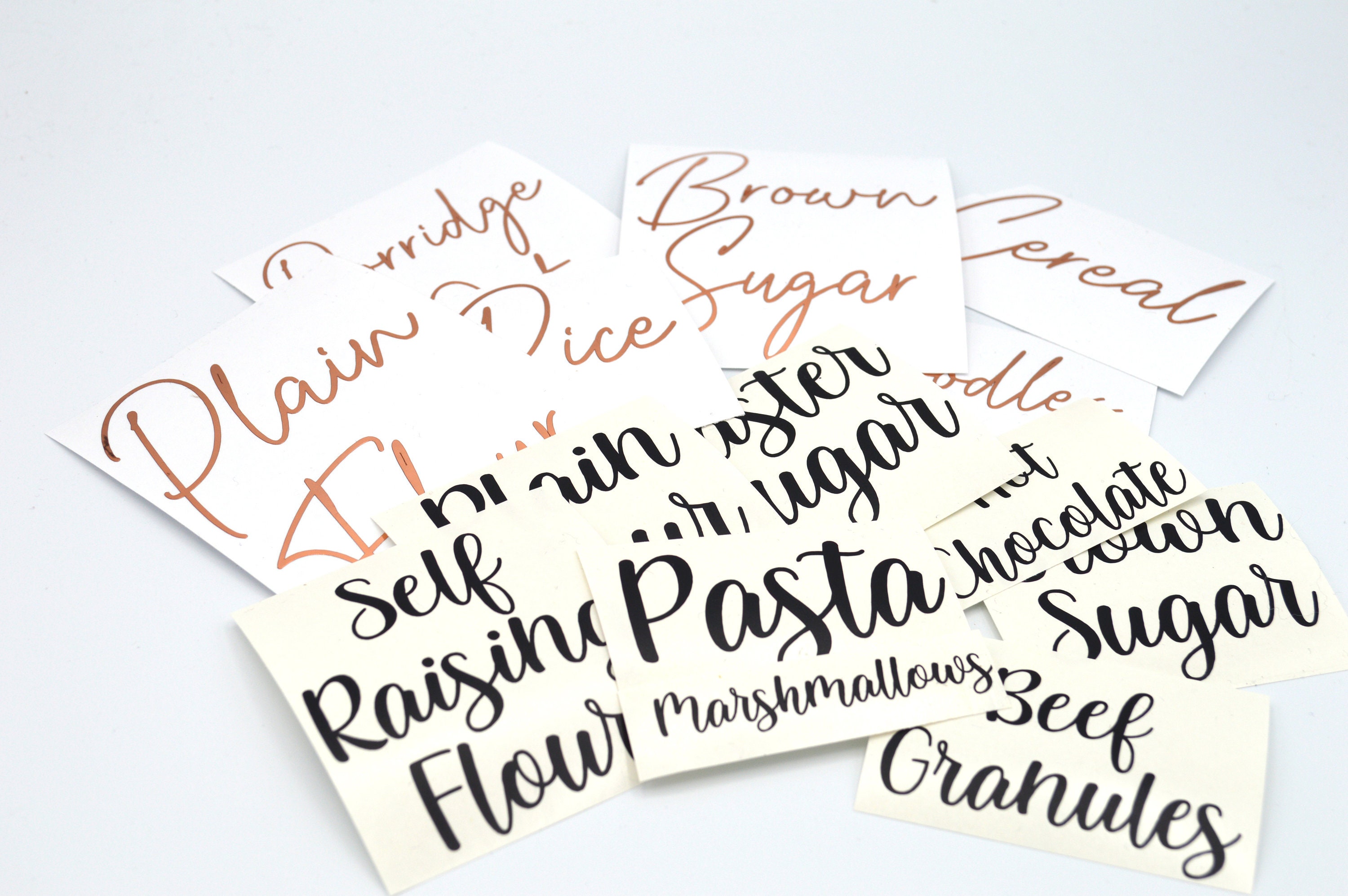 Personalised Vinyl Labels I Organise Like Stacey Solomon and Mrs Hinc…
