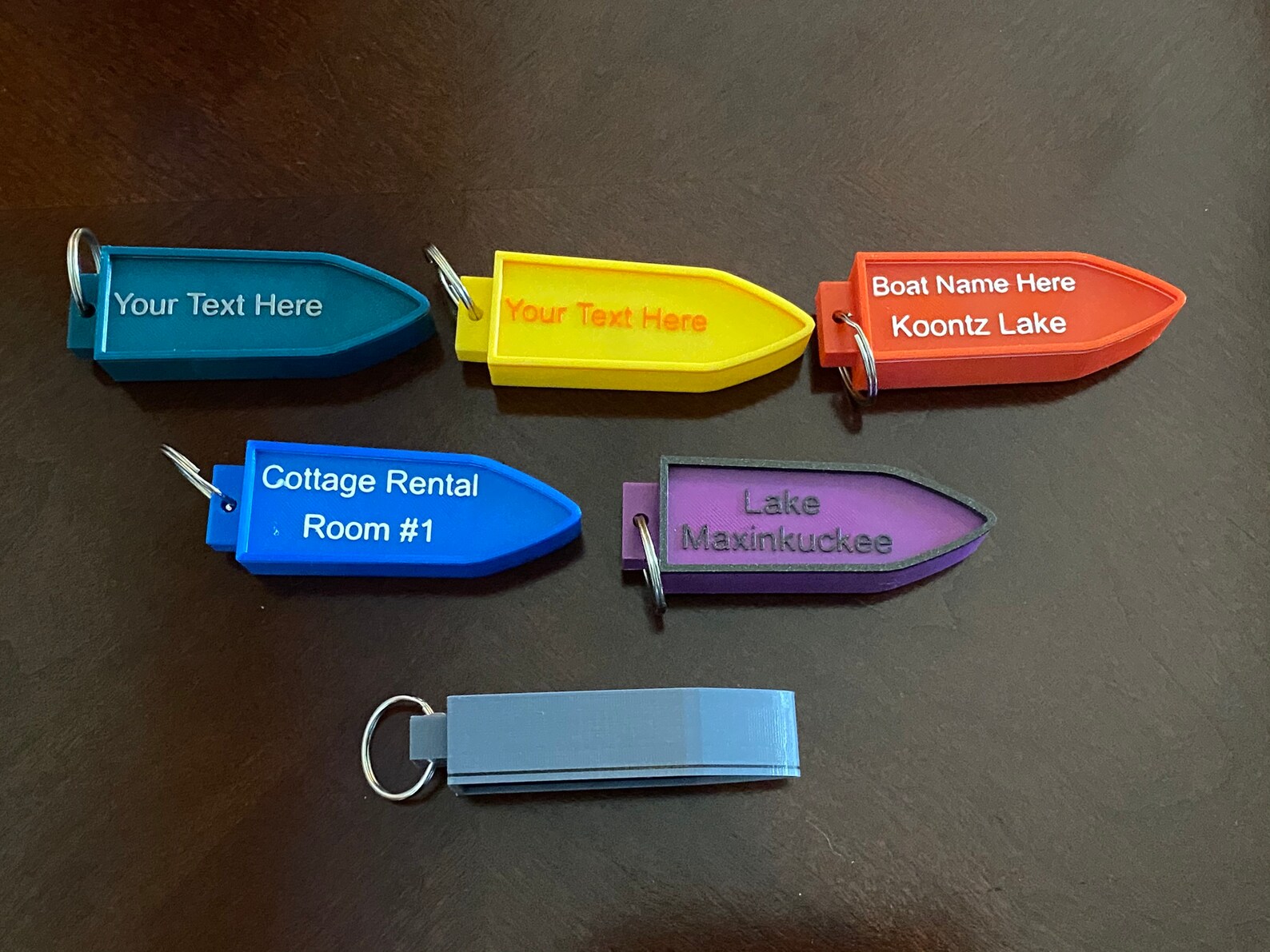 Boat Key Chain Floating Lake House Key Chain 1DAD Jet Ski Red Etsy