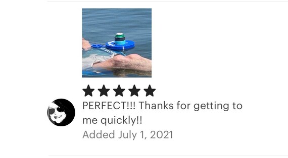 Floating Drink Holder Personalize 