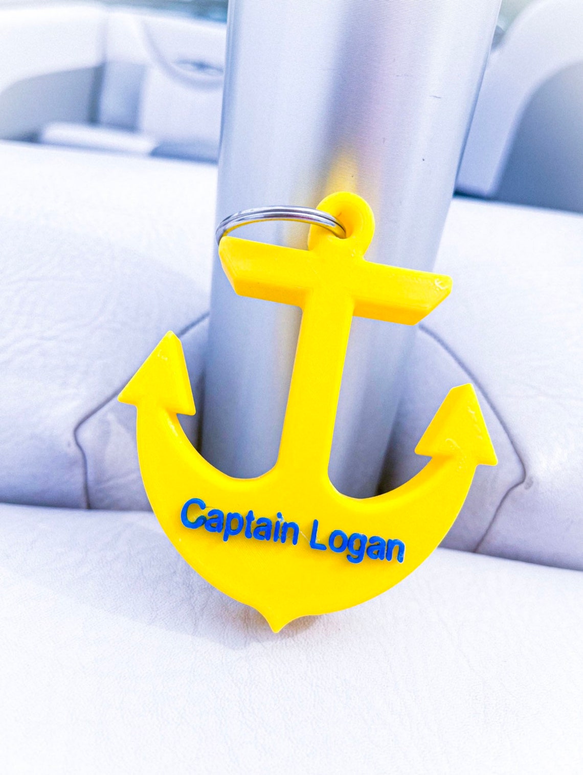 Anchor Floating Key Chain Lake House Key Chain 1DAD Nautical Etsy