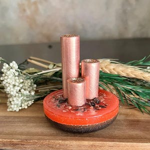 Elite Shungite and Copper EMF Glow-In-The-Dark- Protection Tower - SmallTowerbuster/Cloudbuster/Orgonite EMF Protection/Handmade/USA