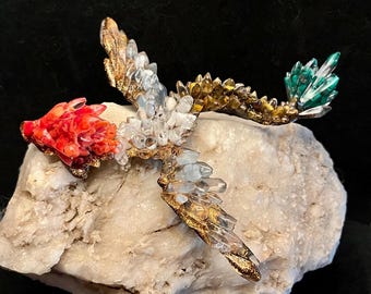 Feng Shui Orgonite Auspicious Dragon: Wellness Decor / Balance & Prosperity