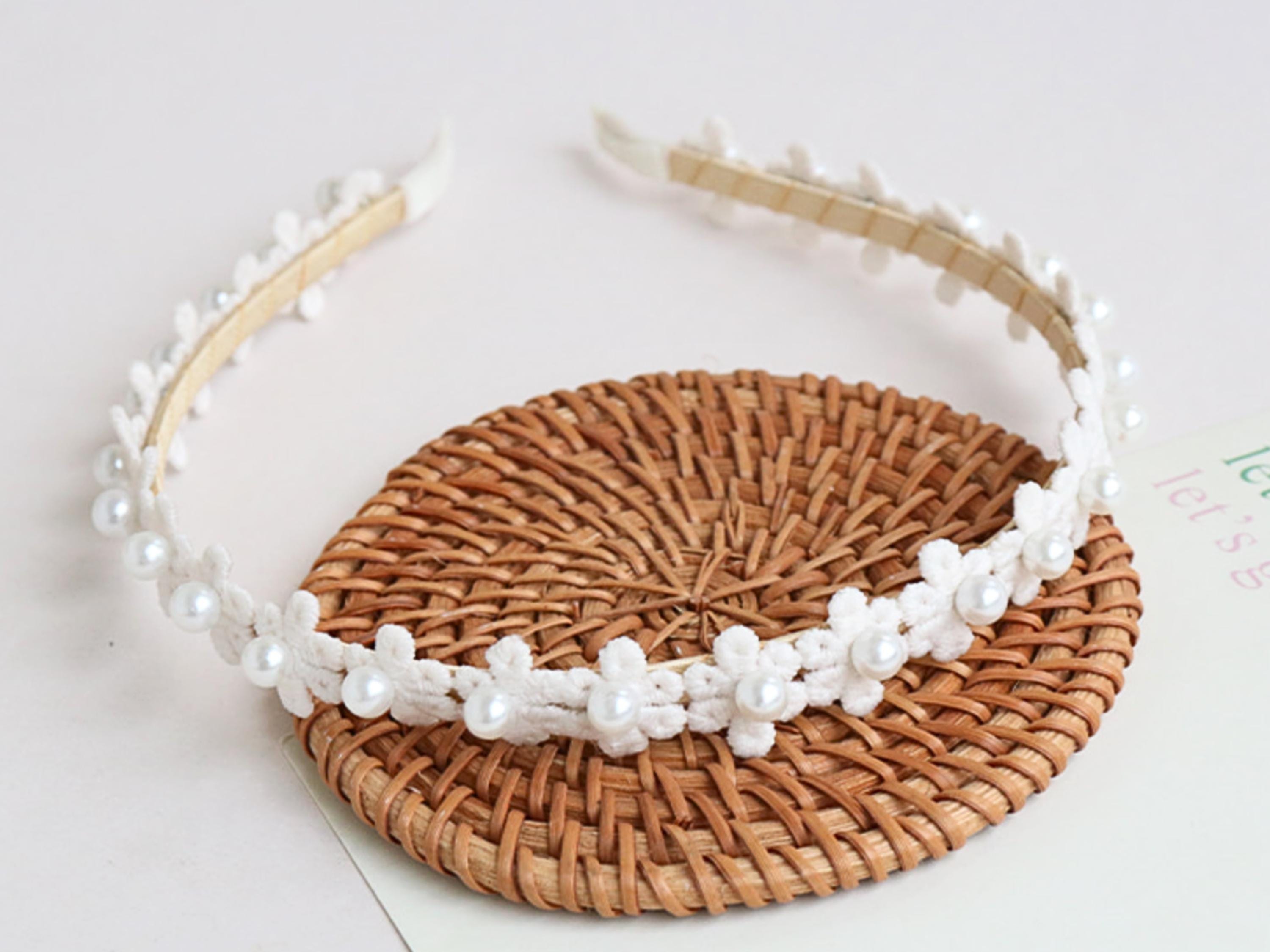 Flower Girl Headband - Etsy display picture 2