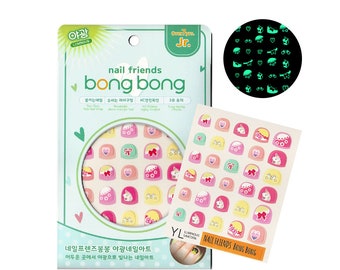 Einhorn Kinder Nail Wraps, Premium Nail Sticker Kids | 30 Nagelsticker mit Nagelfeile | Geburtstag Gastgeschenke | Kinder Mani Sicher & Langlebig