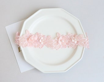 Fasce Capelli Neonata, Cotone Battesimo Pizzo Con Fiocchi Di Neve per Bambina Bimba Morbido Eleganti 0-3 anni 6 9 mesi Natale (Bianca