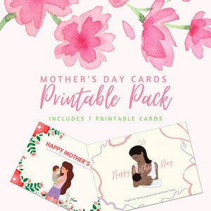 Tarjetas Imprimibles del Día de la Madre